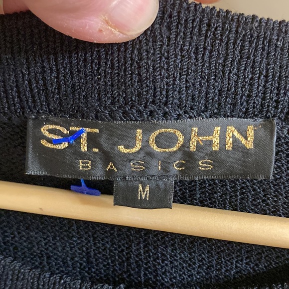 St John Basic tunic knit sweater - Picture 3 of 9